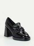 Konstantin Starke – Loafer aus Lackleder Schwarz