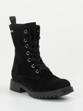 Ralph Harrison Classic – Schnürboots aus Veloursleder schwarz