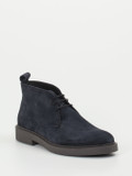 Ralph Harrison – Desert Boots aus Veloursleder Blau