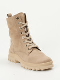 Semler – Schnürboots aus Nubukleder beige