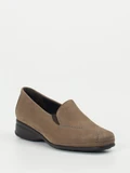 Semler – Komfort-Slipper aus Nubukleder in Taupe