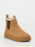 UGG – Chelsea Boots aus Veloursleder karamellbraun