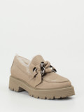 Kennel & Schmenger – Loafer aus Nubukleder beige