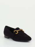 Konstantin Starke – Loafer aus Veloursleder Schwarz