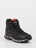 Meindl – Wanderstiefel aus Veloursleder und Mesh schwarz