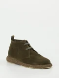 Truman's - Schnürstiefelette aus Veloursleder