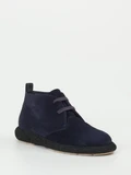 Truman's - Schnürstiefelette aus Veloursleder