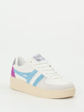 Gola – Sneaker aus Synthetik und Veloursleder Off-White