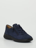 Hartjes – Komfort-Sneaker aus Nubukleder marineblau