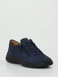 Hartjes – Komfort-Sneaker aus Nubukleder marineblau