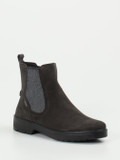 Legero – Chelsea Boots aus Veloursleder Anthrazit