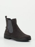 Legero – Chelsea Boots aus Veloursleder Anthrazit
