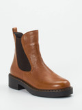 Everybody – Chelsea Boots aus Kalbleder cognacbraun