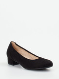 Gabor Comfort – Pumps aus Synthetik in Veloursoptik schwarz
