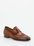 Magnanni – Penny Loafer aus Kalbleder mittelbraun