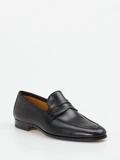 Magnanni - Slipper DELOS aus Kalbleder in schwarz