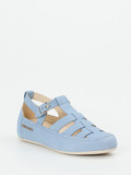 Candice Cooper – Fisherman Sandale aus Nubukleder Pastellblau