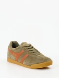 Gola - Sneaker aus Veloursleder in grün