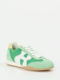 Hogan – Sneaker aus Veloursleder Mintgrün