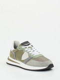 Philippe Model - Sneaker aus Veloursleder in grün