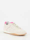 Hogan – Sneaker aus Veloursleder mit Rosa-Akzenten