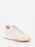 Hogan – Sneaker aus Veloursleder mit Rosa-Akzenten