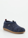 Giesswein – Hüttenschuhe aus Wollfilz Dunkelblau