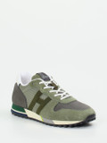 Hogan – Retro-Runner aus Veloursleder olivgrün