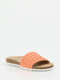 Thies – Pantolette aus Textil in Koralle