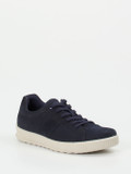 Ecco – Sneaker aus Nubukleder Dunkelblau