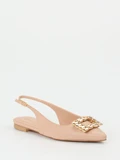 Konstantin Starke - Sandale aus Lammleder in beige