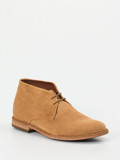 Pantanetti – Desert Boots aus Veloursleder sandfarben
