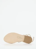 Konstantin Starke - Sandalette aus Metallic