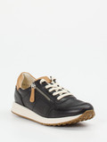 Paul Green – Sneaker aus Kalbleder in Schwarz