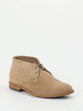 Pantanetti – Desert Boots aus Veloursleder beigebraun