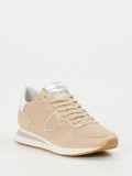 Philippe Model – Sneaker aus Kalbleder in Beige