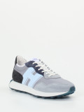 Hogan – Sneaker aus Veloursleder in Grau-Blau