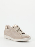 Gabor Comfort – Sneaker aus Veloursleder beige