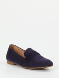 Gabor - Slipper aus Veloursleder in blau