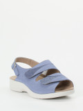 Solidus – Sandalen aus Nubukleder Lavendelblau