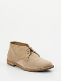 Pantanetti – Desert Boots aus Veloursleder beige