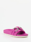 Kennel & Schmenger – Slides aus Lammleder Pinkfuchsia