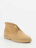 Tod's – Desert Boots aus Veloursleder sandbeige