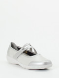 Stuppy – Mary Jane Ballerina aus Stretch in Silber
