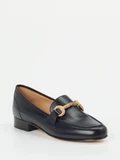 Mannori - Slipper aus Kalbleder in blau