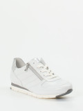 Semler – Komfort-Sneaker aus Kalbleder Offwhite