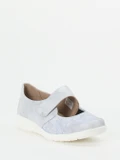 Solidus – Klettslipper aus Stretch und Nubukleder