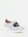 Solidus – Klettslipper aus Stretch und Nubukleder