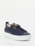 Paul Green – Plateau-Sneaker aus Kalbleder dunkelblau