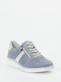 Semler – Komfort-Sneaker aus Veloursleder Lavendelblau